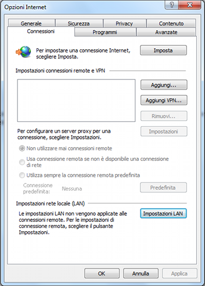 Explorer - Internet Options